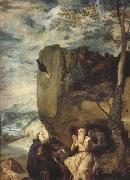 Diego Velazquez, St Anthony Abbot and St.paul the Hermit (df01)